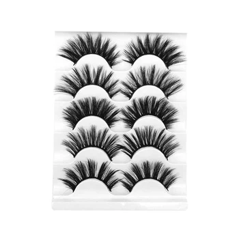 5 Pairs 3D Natural Stereo Bushy Eyelashes Handmade Fluffy Crossed False Eyelashes 
5 Pairs 3D Natural Stereo Bushy Eyelashes Handmade Fluffy Crossed False Eyelashes