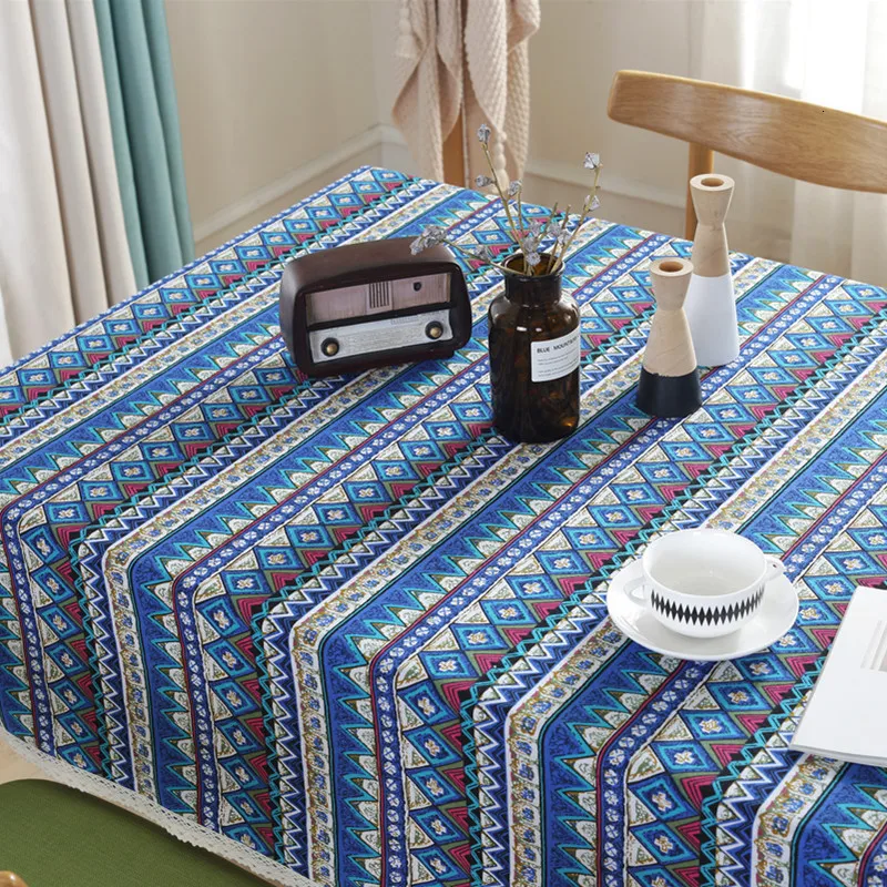 Nation Style Stripe Tablecloth Red Green Blue Pattern Kitchen Dining Table Cover Modern Decoration Home Textile Table Cloth
Nation Style Stripe Tablecloth Red Green Blue Pattern Kitchen Dining Table Cover Modern Decoration Home Textile Table Cloth