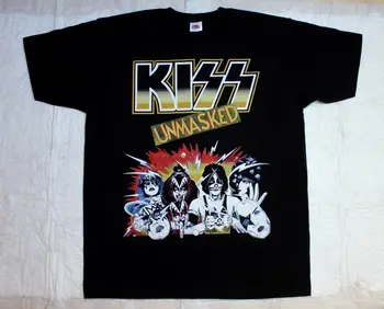 KISS UNMASKED HARD GLAM HAIR ROCK METAL S-XXL NEW BLACK T-SHIRT
KISS UNMASKED HARD GLAM HAIR ROCK METAL S-XXL NEW BLACK T-SHIRT