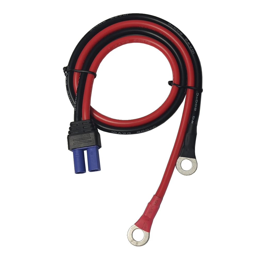 JKM 10AWG EC5 To 8mm O-Type Terminal Line EC5 Adapter Cable Conversion Emergency Start Power Plug Car Accessories
JKM 10AWG EC5 To 8mm O-Type Terminal Line EC5 Adapter Cable Conversion Emergency Start Power Plug Car Accessories