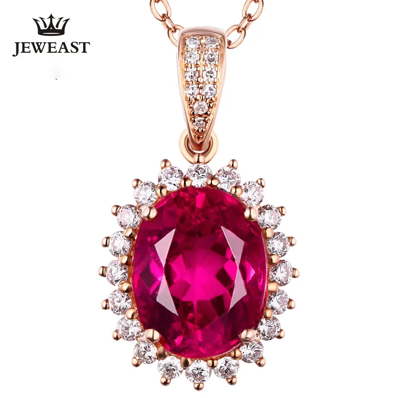 SLFD Natural Red tourmaline 18K Pure Gold Pendant Real AU 750 Solid Gold Upscale Trendy Classic Fine Jewelry Hot Sell New 2020
SLFD Natural Red tourmaline 18K Pure Gold Pendant Real AU 750 Solid Gold Upscale Trendy Classic Fine Jewelry Hot Sell New 2020