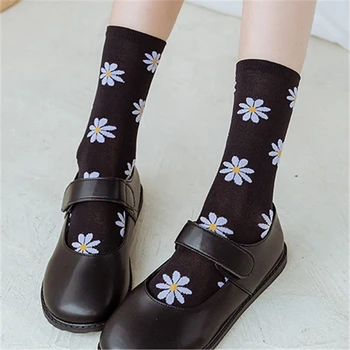 Japanese Small Daisy Retro Mori Girl Sheer Socks Women Girl Crew Socks Black White Cute Sheer Mesh Lace Floral Socks Transparent
Japanese Small Daisy Retro Mori Girl Sheer Socks Women Girl Crew Socks Black White Cute Sheer Mesh Lace Floral Socks Transparent