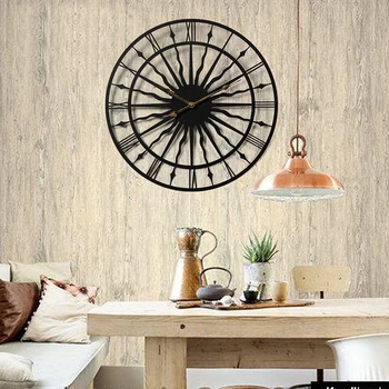 20 Inches Silent Large Iron Wall-Mounted Clock Retro Style Clocks Home Decoration Office Modern Design Hanging Wall Clock Watch
20 Inches Silent Large Iron Wall-Mounted Clock Retro Style Clocks Home Decoration Office Modern Design Hanging Wall Clock Watch