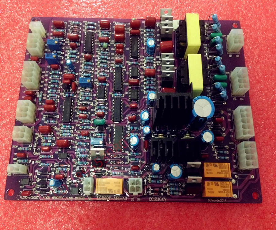 Main Board of Power Supply Control Circuit for Plasma Cutting Machine LGK-63IGBT/63MA/100MA
Main Board of Power Supply Control Circuit for Plasma Cutting Machine LGK-63IGBT/63MA/100MA