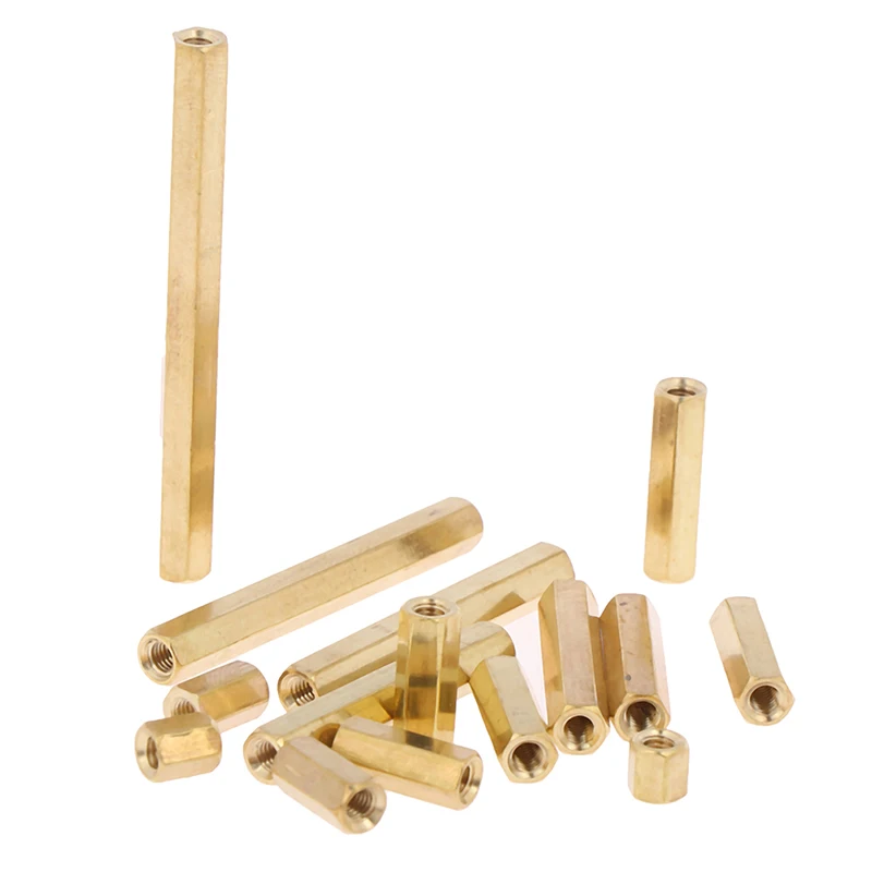 NEW M3 Hex Nut Spacing Screw Female Brass Threaded Pillar PCB Motherboard Standoff Spacer 5-50MM 10PCS
NEW M3 Hex Nut Spacing Screw Female Brass Threaded Pillar PCB Motherboard Standoff Spacer 5-50MM 10PCS