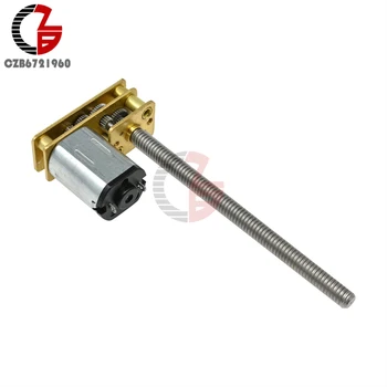 GA1024 N20 M4*55 Screw Axle Axis DC Gear Motor 6V 100RPM Linear Electric Miniatura Motor for Home Fan Car Hobby Toy RC Car
GA1024 N20 M4*55 Screw Axle Axis DC Gear Motor 6V 100RPM Linear Electric Miniatura Motor for Home Fan Car Hobby Toy RC Car