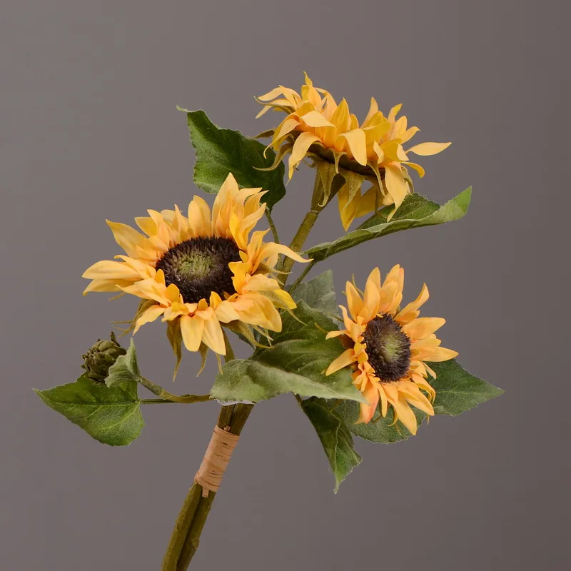 Real Touch Artificial Silk Sunflower Bouquet Fake Sunflowers For Flowers Arrangement Wedding Table Centerpieces Home Party Decor
Real Touch Artificial Silk Sunflower Bouquet Fake Sunflowers For Flowers Arrangement Wedding Table Centerpieces Home Party Decor
