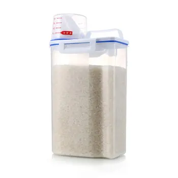 Kitchen Storage Organizer Cereal Container Rice Cereal Grain Bean Container & Measuring Cup Sealed Box
Kitchen Storage Organizer Cereal Container Rice Cereal Grain Bean Container & Measuring Cup Sealed Box