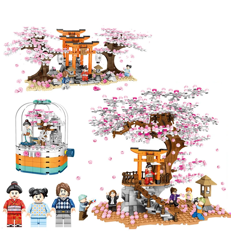 2020 New SEMBO block Cherry Tree blossom Cartoon Creative City Street View Building Blocks sets Bricks Toys for Children gift
2020 New SEMBO block Cherry Tree blossom Cartoon Creative City Street View Building Blocks sets Bricks Toys for Children gift