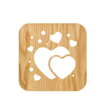 3D Love Shape Wooden Table Lamp LED Wooden Lamp USB Operation Warm Color Birthday Gift Bedroom Decoration
3D Love Shape Wooden Table Lamp LED Wooden Lamp USB Operation Warm Color Birthday Gift Bedroom Decoration