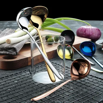 304 Stainless Steel Multi-purpose Soup Spoon Serving Spoons Sauce Spoon Household Large Round Bouillion Spoons
304 Stainless Steel Multi-purpose Soup Spoon Serving Spoons Sauce Spoon Household Large Round Bouillion Spoons