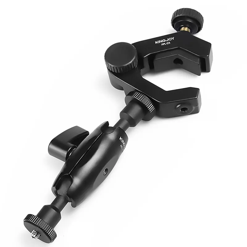 KINGJOY Adjustable Magic Arm With Ball Head Clamp for Mounting HDMI Monitor LED Light LCD Video Camera Flash Camera DSLR
KINGJOY Adjustable Magic Arm With Ball Head Clamp for Mounting HDMI Monitor LED Light LCD Video Camera Flash Camera DSLR