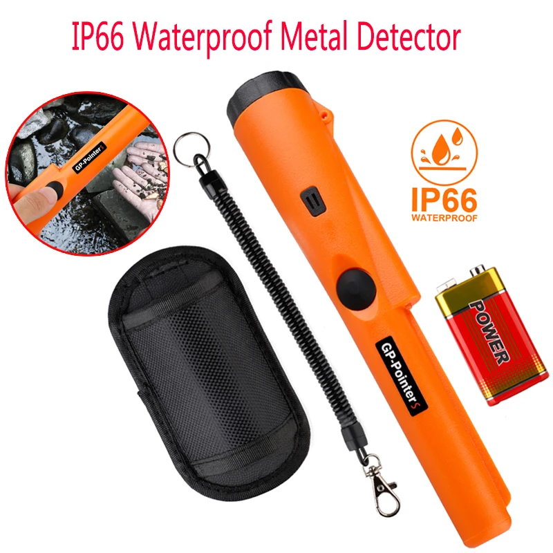 IP66 Handheld Metal Detector Waterproof Gold Detector Battery Powered Pinpointer Pointer Cable Finder
IP66 Handheld Metal Detector Waterproof Gold Detector Battery Powered Pinpointer Pointer Cable Finder