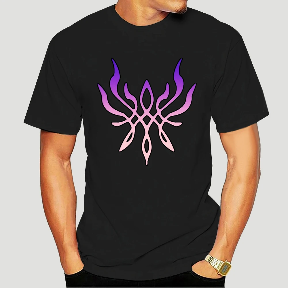 Футболка Crest of Flames с эмблемой огня три дома футболка для видеоигр Радужный