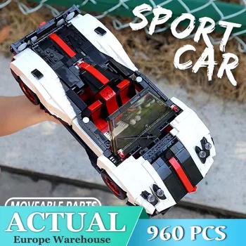 Mould King Creaative Idea Technic Series Series Paganis Zonda Cinque Roadster Model Building Blocks Bricks 13105 Toys
Mould King Creaative Idea Technic Series Series Paganis Zonda Cinque Roadster Model Building Blocks Bricks 13105 Toys