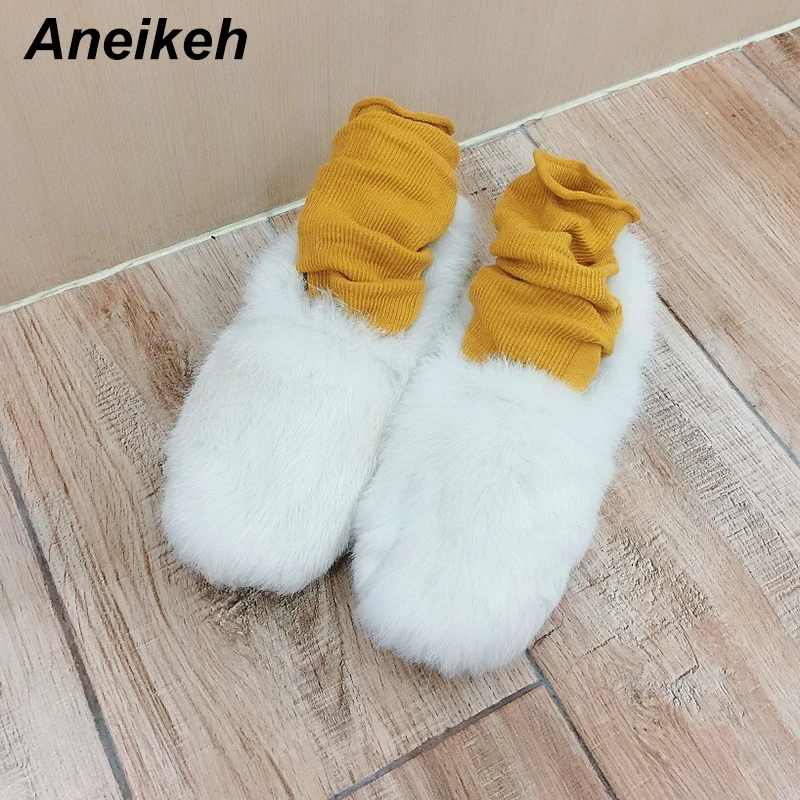 Aneikeh Autumn 2019 Concise Sweet Flock Women Flats Solid Round Toe Slip-on Cover Heels Ladies Casual Shoes Apricot Size 35-40
Aneikeh Autumn 2019 Concise Sweet Flock Women Flats Solid Round Toe Slip-on Cover Heels Ladies Casual Shoes Apricot Size 35-40