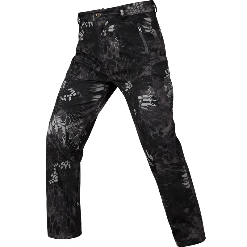 Men's Soft Shell Fleece Warm Waterproof Pants Outdoor Shark Skin Windproof Thermal Breathable Tactical Camouflage Long Trousers
Men's Soft Shell Fleece Warm Waterproof Pants Outdoor Shark Skin Windproof Thermal Breathable Tactical Camouflage Long Trousers