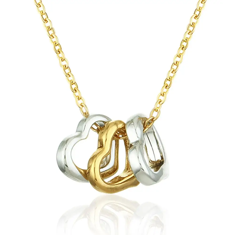 Stylish Hearts Necklace Pendant for Girls Sexy Clavicle Statement Jewelry Womens Gold Chain Necklaces MN272
Stylish Hearts Necklace Pendant for Girls Sexy Clavicle Statement Jewelry Womens Gold Chain Necklaces MN272