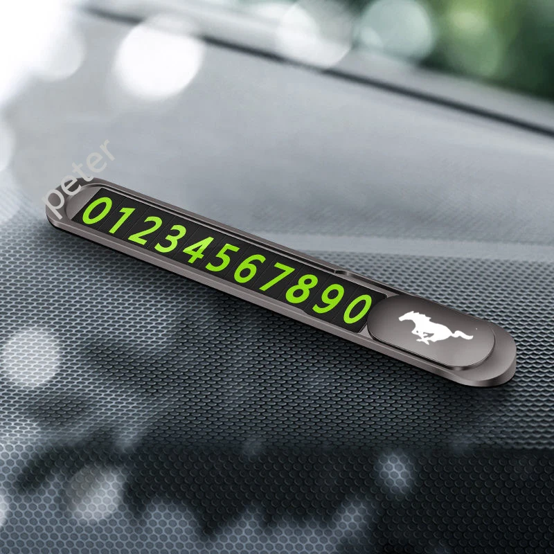 Luminous Car Temporary Parking Card Telephone Number Holder Auto Numbers Stickers for ford mustang gt accessories
Luminous Car Temporary Parking Card Telephone Number Holder Auto Numbers Stickers for ford mustang gt accessories