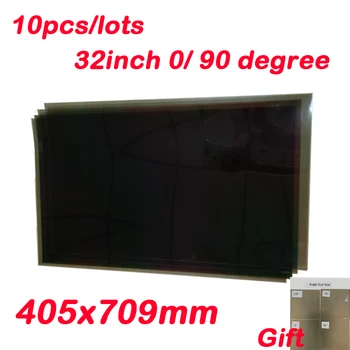 10PCS New 32inch 32 inch 90 0 Degree 710MM*405MM Monitor LCD LED Polarizer Polarizing Film Sheets for Samsung/LG TFT LCD LED TV
10PCS New 32inch 32 inch 90 0 Degree 710MM*405MM Monitor LCD LED Polarizer Polarizing Film Sheets for Samsung/LG TFT LCD LED TV