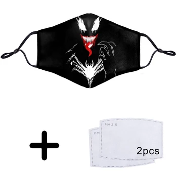 Venom Edward Movie Superhero 3D Face Mask Mouth PM2.5 Filter Reusable Protective Anti Dust Dustproof Bacteria Proof Flu Masks
Venom Edward Movie Superhero 3D Face Mask Mouth PM2.5 Filter Reusable Protective Anti Dust Dustproof Bacteria Proof Flu Masks