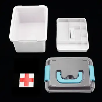 Portable Household First-Aid Kit Medicine Double Layer Sundries Storage Box Multifunctional Medicine Box Pill Organizer
Portable Household First-Aid Kit Medicine Double Layer Sundries Storage Box Multifunctional Medicine Box Pill Organizer