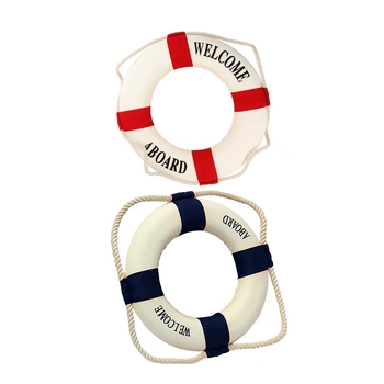 2Pcs Welcome Aboard Foam Nautical Life Lifebuoy Ring Boat Wall Hanging Home Decoration 50cm Blue & Red
2Pcs Welcome Aboard Foam Nautical Life Lifebuoy Ring Boat Wall Hanging Home Decoration 50cm Blue & Red