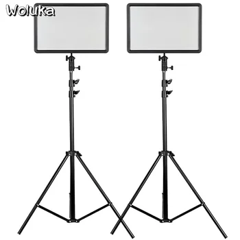Godox 2PCS LEDP260C Ultra-thin 30W 3300-5600k LED Video Light Panel Lamp with 2PCS 2m Light Stand for Video Studio CD50 T03 2Y
Godox 2PCS LEDP260C Ultra-thin 30W 3300-5600k LED Video Light Panel Lamp with 2PCS 2m Light Stand for Video Studio CD50 T03 2Y