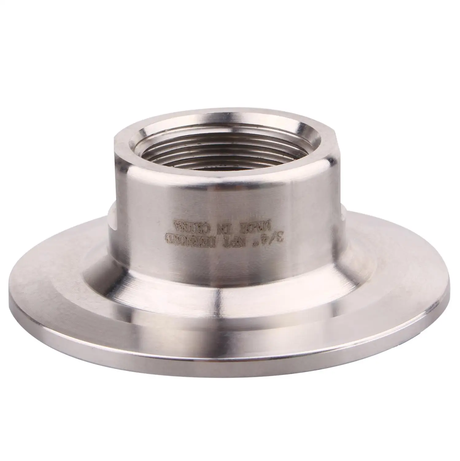 DERNORD adaptor TC Tri clamp 1.5" x3/8''NPT Female Thread Pipe Fittings Stainless Steel 304 fitting
DERNORD adaptor TC Tri clamp 1.5" x3/8''NPT Female Thread Pipe Fittings Stainless Steel 304 fitting