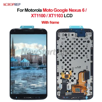 For Motorola Moto Google Nexus 6 XT1100 XT1103 LCD Display Touch Screen Digitizer Assembly For Moto Nexus 6 lcd Replacement
For Motorola Moto Google Nexus 6 XT1100 XT1103 LCD Display Touch Screen Digitizer Assembly For Moto Nexus 6 lcd Replacement