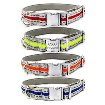 Reflective Dog Collars Personalized Custom Name ID Tags For Small Medium Large Dogs Pitbull Bulldog Beagle Correa Perro
Reflective Dog Collars Personalized Custom Name ID Tags For Small Medium Large Dogs Pitbull Bulldog Beagle Correa Perro