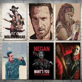The Walking Dead TV Series Rick Negan Art Silk Canvas Poster Print 13x18 24x32 inch For Living Room Wall Decoration-008
The Walking Dead TV Series Rick Negan Art Silk Canvas Poster Print 13x18 24x32 inch For Living Room Wall Decoration-008