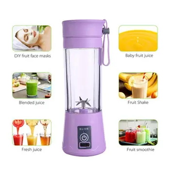 Portable Blender Usb Mixer Electric Juicer Machine Smoothie Blender Mini Food Processor Personal Blender Cup Juice Blenders
Portable Blender Usb Mixer Electric Juicer Machine Smoothie Blender Mini Food Processor Personal Blender Cup Juice Blenders