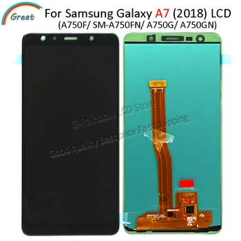 For Samsung Galaxy A7 2018 lcd Display A750F A750FN A750G LCD Display Touch Screen Digitizer Replacement For A750 LCD
For Samsung Galaxy A7 2018 lcd Display A750F A750FN A750G LCD Display Touch Screen Digitizer Replacement For A750 LCD