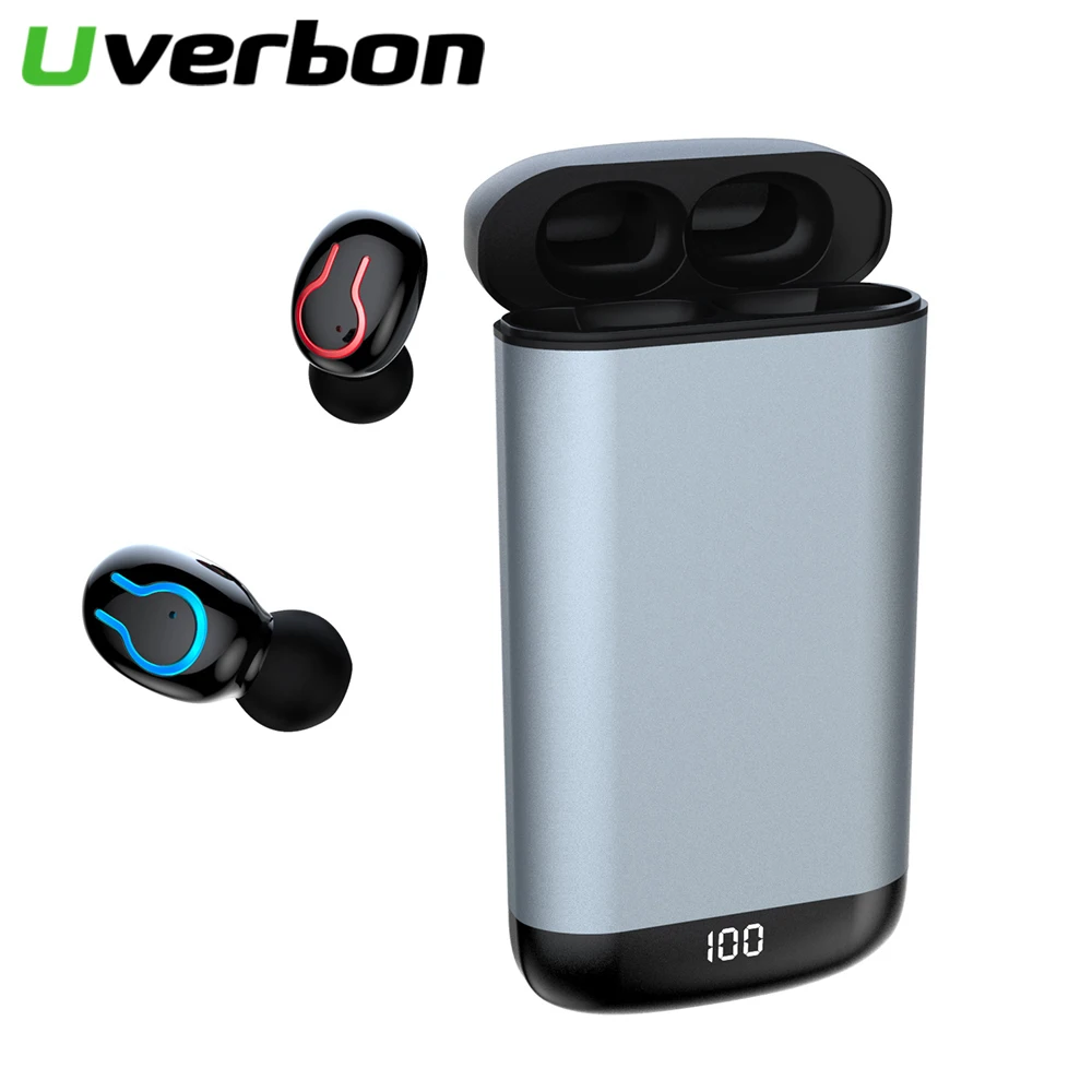 Q66 Wireless V5.0 Bluetooth Earphone Sports Waterproof Headset For Android Headstes with LED Display 6000mAh Battery Charge Case
Q66 Wireless V5.0 Bluetooth Earphone Sports Waterproof Headset For Android Headstes with LED Display 6000mAh Battery Charge Case