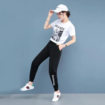 Harajuku Pants Women Drawstring Long Trousers Ladies Black Ankle Length Haren Pants Letter Print Casual Pants Female
Harajuku Pants Women Drawstring Long Trousers Ladies Black Ankle Length Haren Pants Letter Print Casual Pants Female