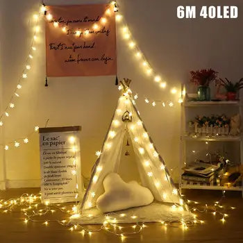 LED Snowflake Light String Twinkle Garlands Battery Powered Christmas Lamp Holiday Party Wedding Decorative Fairy Light spot
LED Snowflake Light String Twinkle Garlands Battery Powered Christmas Lamp Holiday Party Wedding Decorative Fairy Light spot