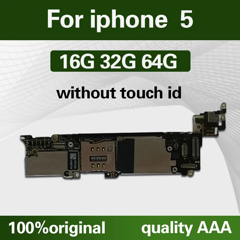 Tested Good Working Original 16GB 32GB 64GB Motherboard for iPhone 5 5g Factory Unlocked Mainboard Logic Board with IOS system
Tested Good Working Original 16GB 32GB 64GB Motherboard for iPhone 5 5g Factory Unlocked Mainboard Logic Board with IOS system