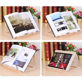Book Stand Adjustable Angle Stationery Durable Wooden Frame Reading Bracket Foldable Tablet Support Desk Holder For Bookshelf
Book Stand Adjustable Angle Stationery Durable Wooden Frame Reading Bracket Foldable Tablet Support Desk Holder For Bookshelf
