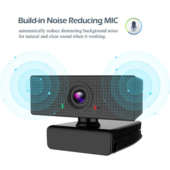 2MP 1080P HD USB Webcam with Microphone for Video Conference Live Streaming PC Laptop Desktop Computer Accessory
2MP 1080P HD USB Webcam with Microphone for Video Conference Live Streaming PC Laptop Desktop Computer Accessory