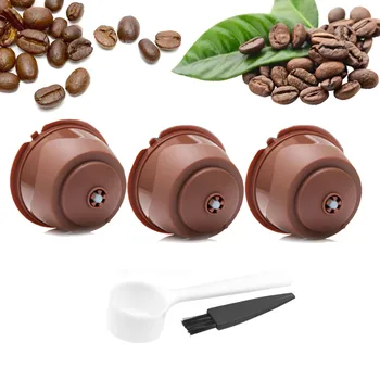 Reusable Nescafe Dolce Gusto Coffee Capsule Filter Cup Refillable Caps Spoon Brush Filter Baskets Pod Soft Taste Sweet
Reusable Nescafe Dolce Gusto Coffee Capsule Filter Cup Refillable Caps Spoon Brush Filter Baskets Pod Soft Taste Sweet