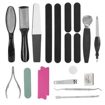 20/16/10pcs Pedicure Tool Set Calluses Removal Dead Skin File Foot Planing Tool Nail Clipper Nail Art Manicure Tools Set
20/16/10pcs Pedicure Tool Set Calluses Removal Dead Skin File Foot Planing Tool Nail Clipper Nail Art Manicure Tools Set