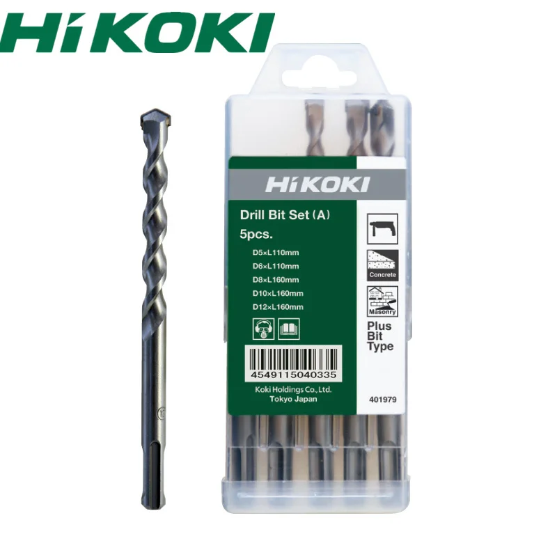 HIKOKI Impact hammer drill round four pits two pits two slots SDSPLUS expansion pipe drill bit set
HIKOKI Impact hammer drill round four pits two pits two slots SDSPLUS expansion pipe drill bit set