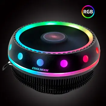 2020 UFO Fantasy Color CPU Cooler Desktop Host Mute Universal RGB Color Computer Cooling CPU Fan Laptop Cooler
2020 UFO Fantasy Color CPU Cooler Desktop Host Mute Universal RGB Color Computer Cooling CPU Fan Laptop Cooler