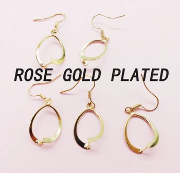 Wholesales 100 Pairs Fashion Gold Color Silver Color Rose gold Metal Earrings Jewelry 
Wholesales 100 Pairs Fashion Gold Color Silver Color Rose gold Metal Earrings Jewelry