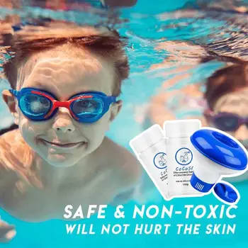 Pool Cleaner Effectively Clean Algae And Other Organisms Pool Cleaner Pills Of Swimming Pool With Floating Pool Dispenser A
Pool Cleaner Effectively Clean Algae And Other Organisms Pool Cleaner Pills Of Swimming Pool With Floating Pool Dispenser A