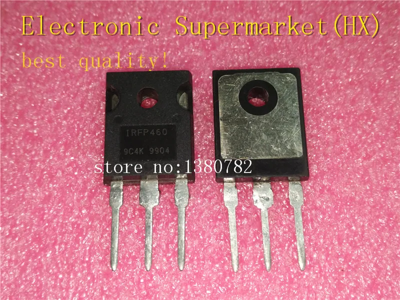 

Free Shipping 50pcs/lots IRFP460PBF IRFP460 460PBF TO-247 500V 20A IC In stock!