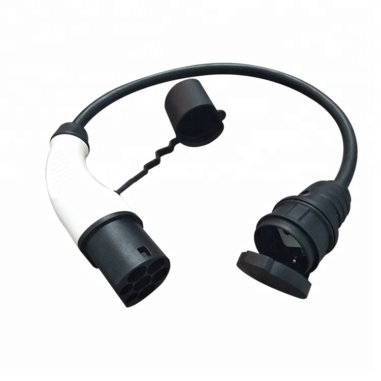 EV adapter 16A Type 2 Plug to schuko socket electrical car connector with 50cm Cable
EV adapter 16A Type 2 Plug to schuko socket electrical car connector with 50cm Cable