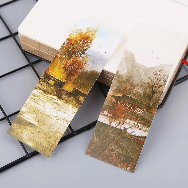30pcs Creative Chinese Style Paper Bookmarks Painting Cards Retro Beautiful Boxed Bookmark Commemorative Gifts R9JB
30pcs Creative Chinese Style Paper Bookmarks Painting Cards Retro Beautiful Boxed Bookmark Commemorative Gifts R9JB