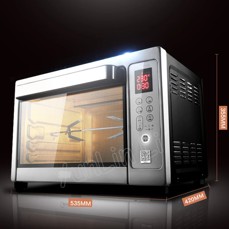 38L Intelligent Oven Electric Oven Household Multifunctional Oven Full Automatic Smart Control Baking Machine T7-L384D
38L Intelligent Oven Electric Oven Household Multifunctional Oven Full Automatic Smart Control Baking Machine T7-L384D